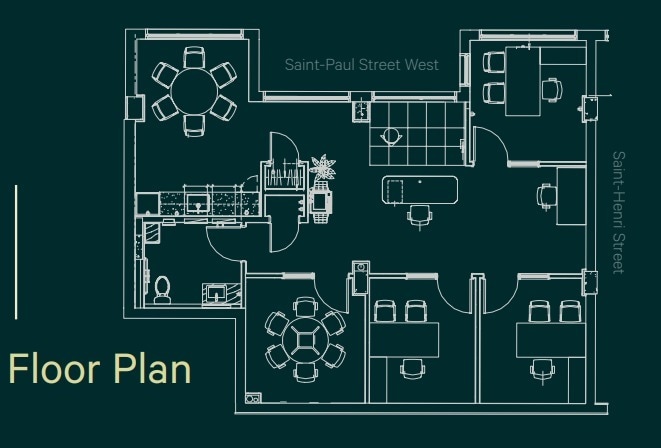 682-690 Rue Saint-Paul O, Montréal, QC for lease Floor Plan- Image 1 of 9