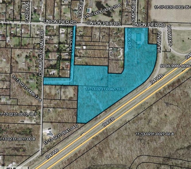 9300 Union Pier Rd, Union Pier, MI à vendre - Aérien - Image 2 de 5