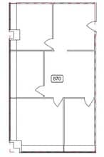10150 100th St NW, Edmonton, AB à louer Plan d’étage- Image 1 de 1