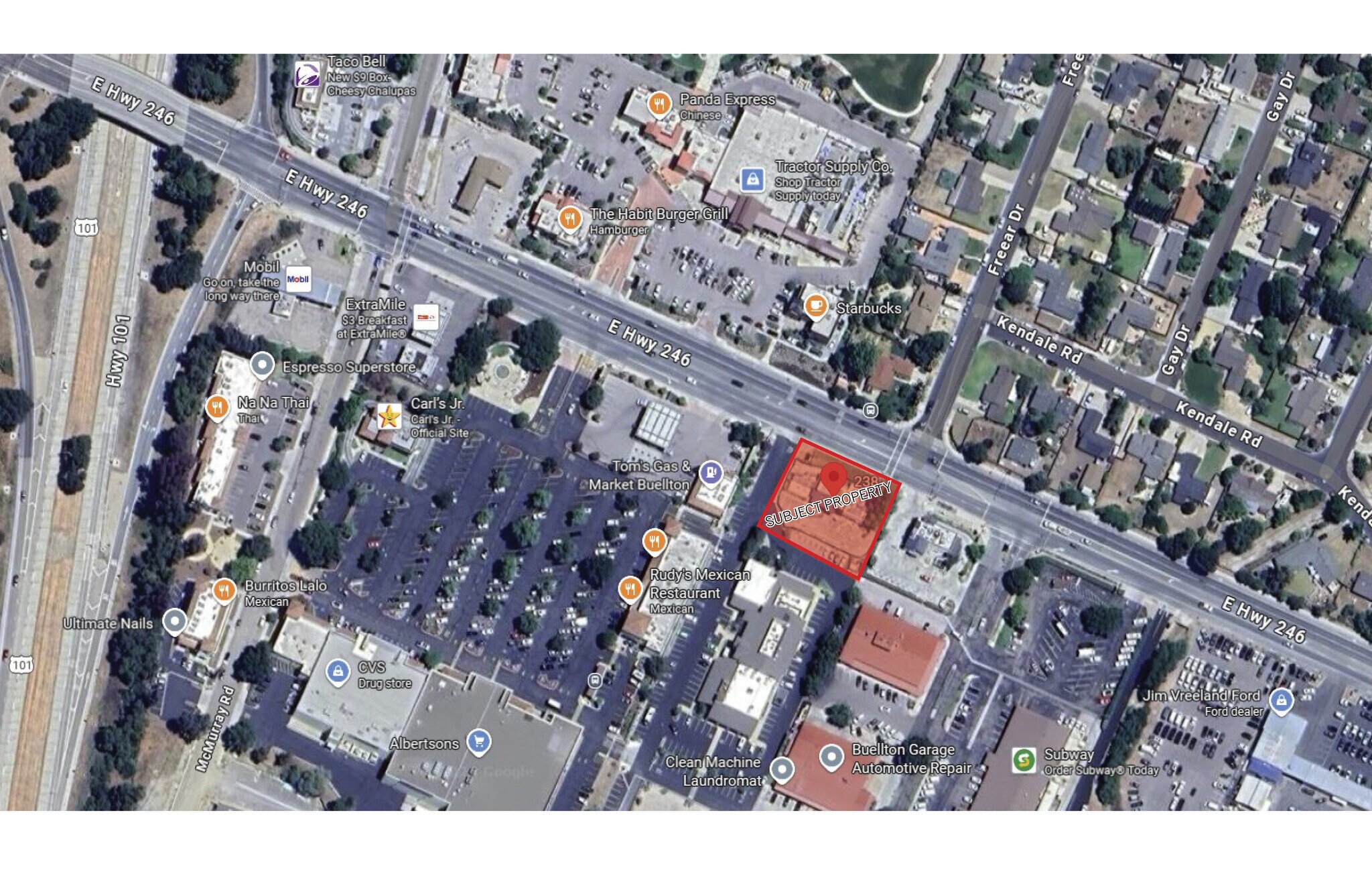 238 E Highway 246, Buellton, CA à louer Aérien- Image 1 de 4