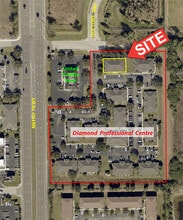 6150 Diamond Centre Ct, Fort Myers, FL - Aérien Vue de la carte