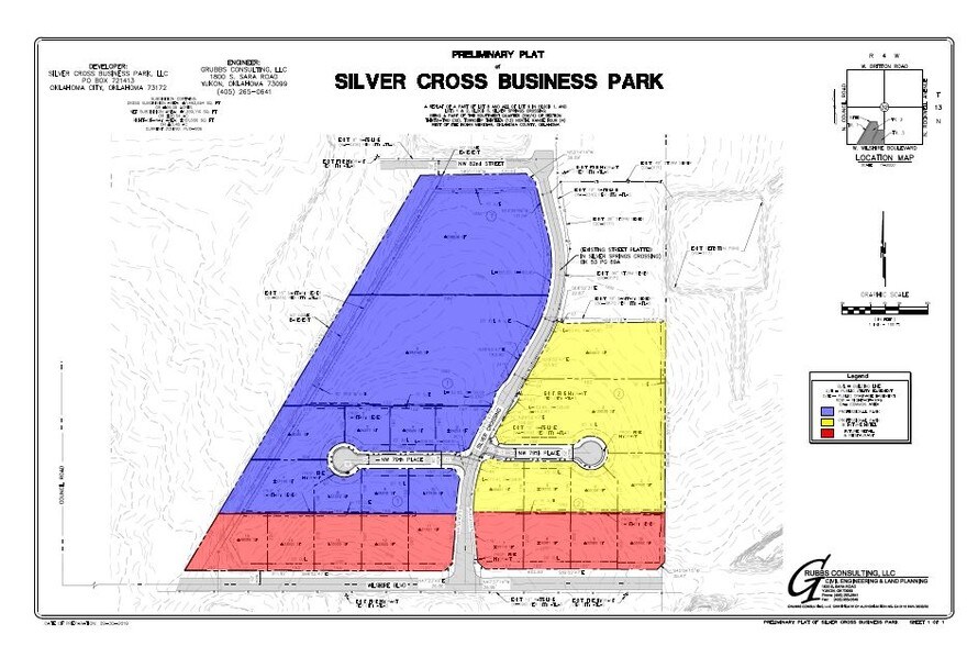 Wilshire & Council, Oklahoma City, OK for sale - Plat Map - Image 3 of 3