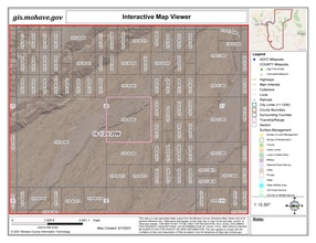 00 40 acres, Topock, AZ - AERIAL  map view