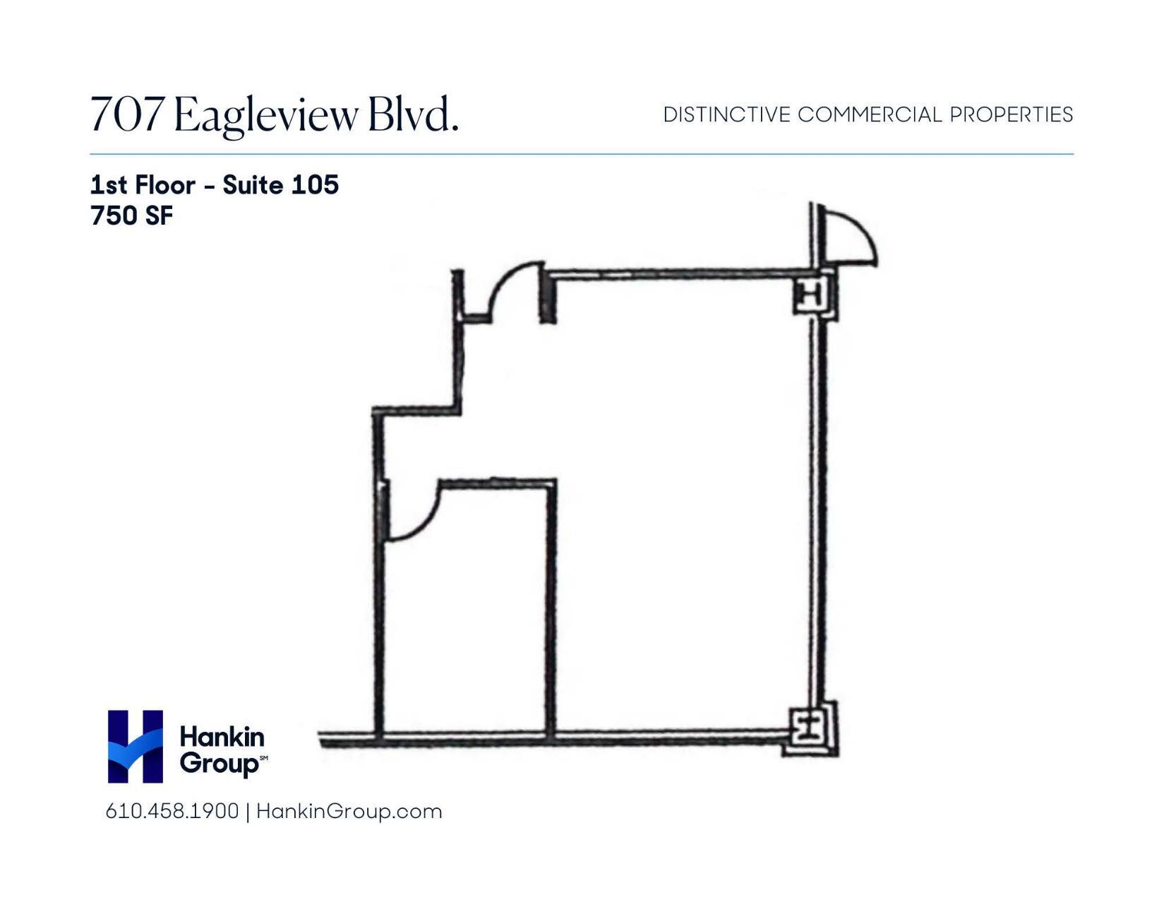 505 Eagleview Blvd, Exton, PA à louer Plan d  tage- Image 1 de 5