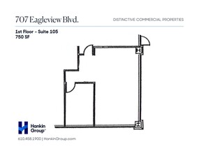 505 Eagleview Blvd, Exton, PA à louer Plan d  tage- Image 1 de 5