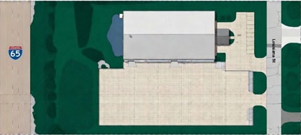 9000 Louisiana St, Merrillville, IN à louer Plan de site- Image 2 de 2