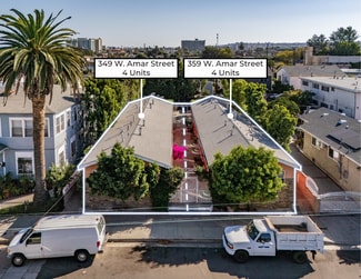Plus de détails pour 349-359 W Amar St, San Pedro, CA - Multi-résidentiel à vendre
