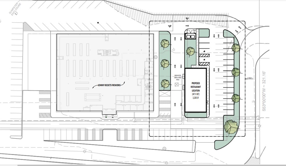 7833 Indianapolis Blvd, Hammond, IN à louer - Plan de site - Image 2 de 3