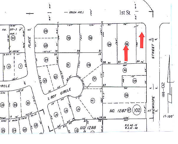 4502 1st St, Santa Ana, CA à louer - Plan cadastral - Image 3 de 3