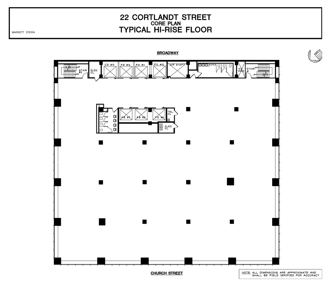 22 Cortlandt St, New York, NY for lease Floor Plan- Image 1 of 1