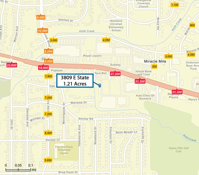 3809-3857 E State St, Rockford, IL for lease - Building Photo - Image 3 of 5