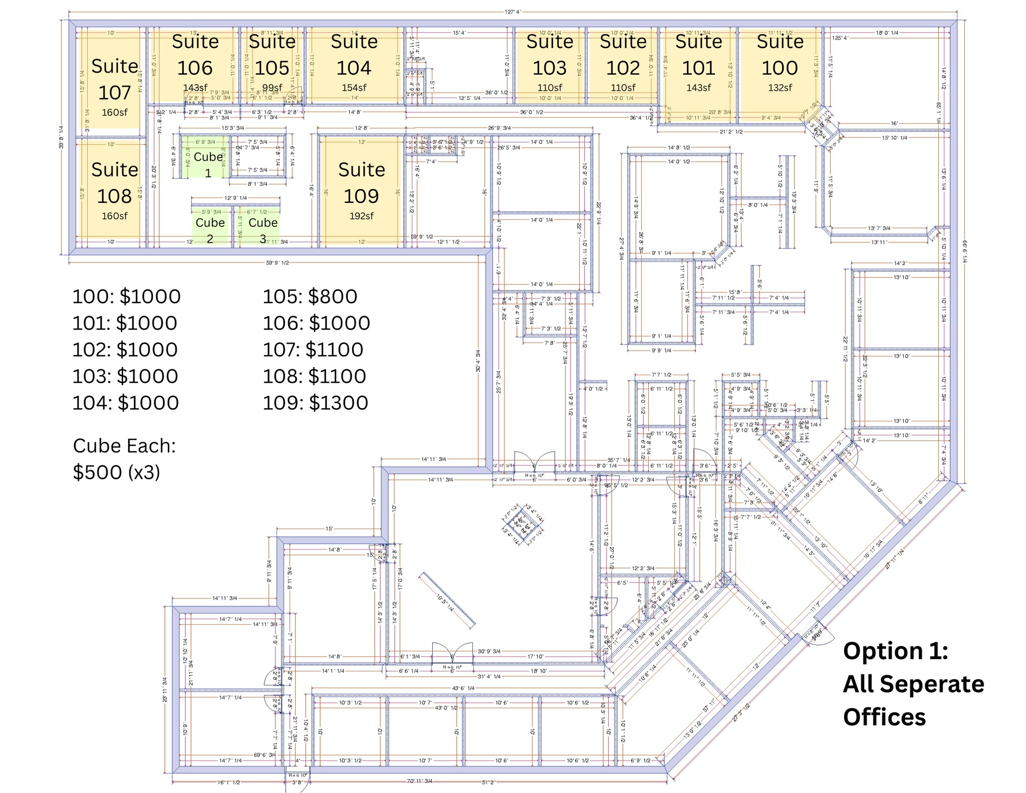 3 Harvard Cir, West Palm Beach, FL à louer Plan d’étage- Image 1 de 1