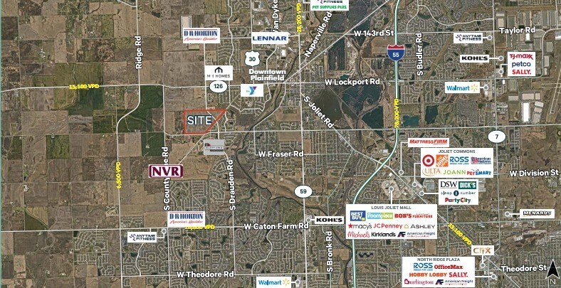 NWQ of Drauden & Renwick Roads, Plainfield, IL for sale Building Photo- Image 1 of 2