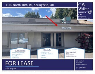 Plus de détails pour 1110 18th St, Springfield, OR - Bureau à louer