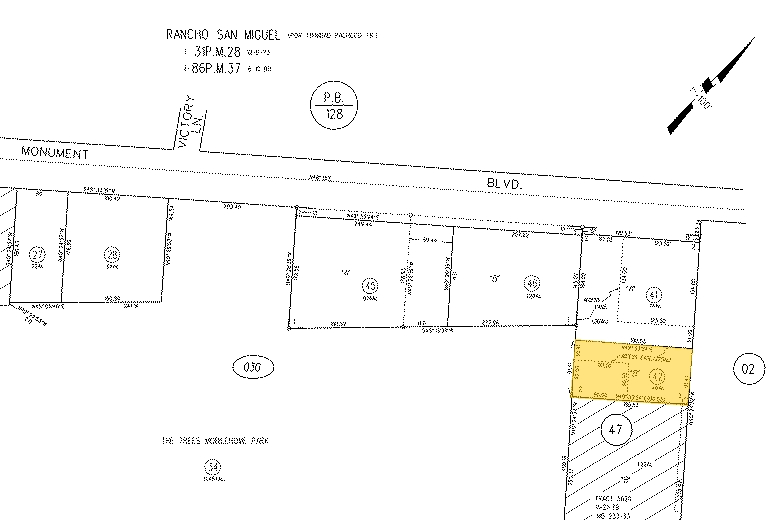 1410B Monument Blvd, Concord, CA for sale - Plat Map - Image 3 of 3