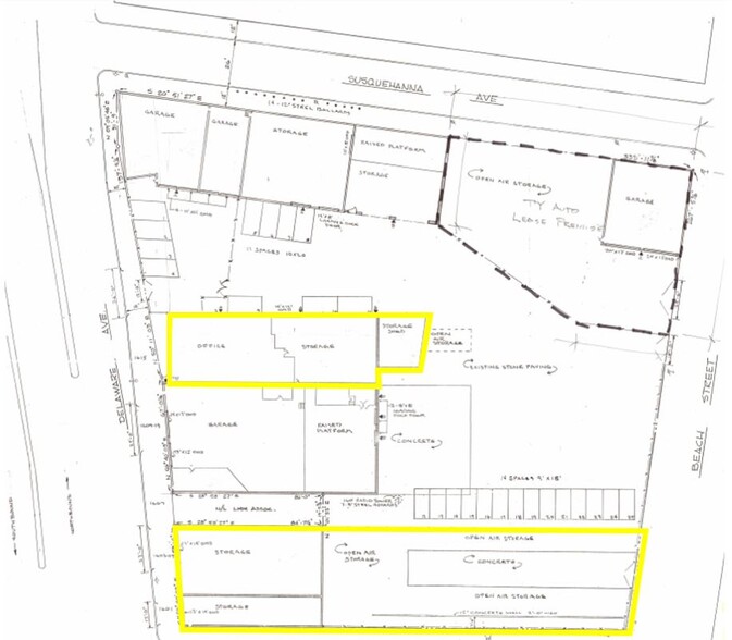 1615-1631 N Delaware Ave, Philadelphia, PA for lease - Site Plan - Image 2 of 3