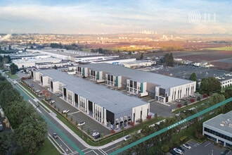 3900 Viking Way, Richmond, BC - AERIAL  map view