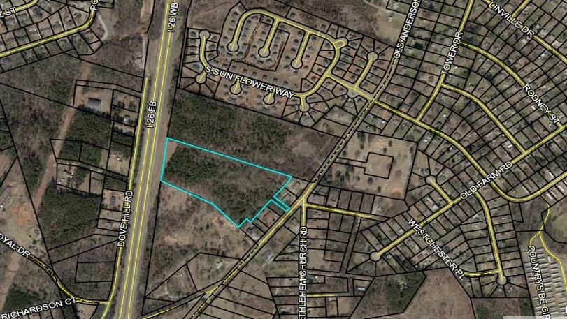 0 Old Anderson Mill Rd, Spartanburg, SC à vendre - Plan cadastral - Image 1 de 1