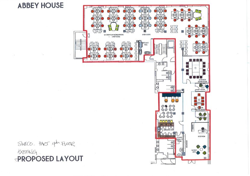 32 Booth St, Manchester à louer - Plan d’étage - Image 2 de 6