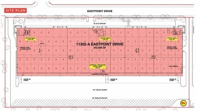11302-A Eastpoint Blvd, Laredo, TX à louer Plan de site- Image 1 de 1