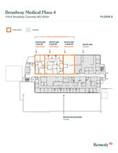 1705 E Broadway, Columbia, MO à louer Plan d’étage- Image 2 de 2