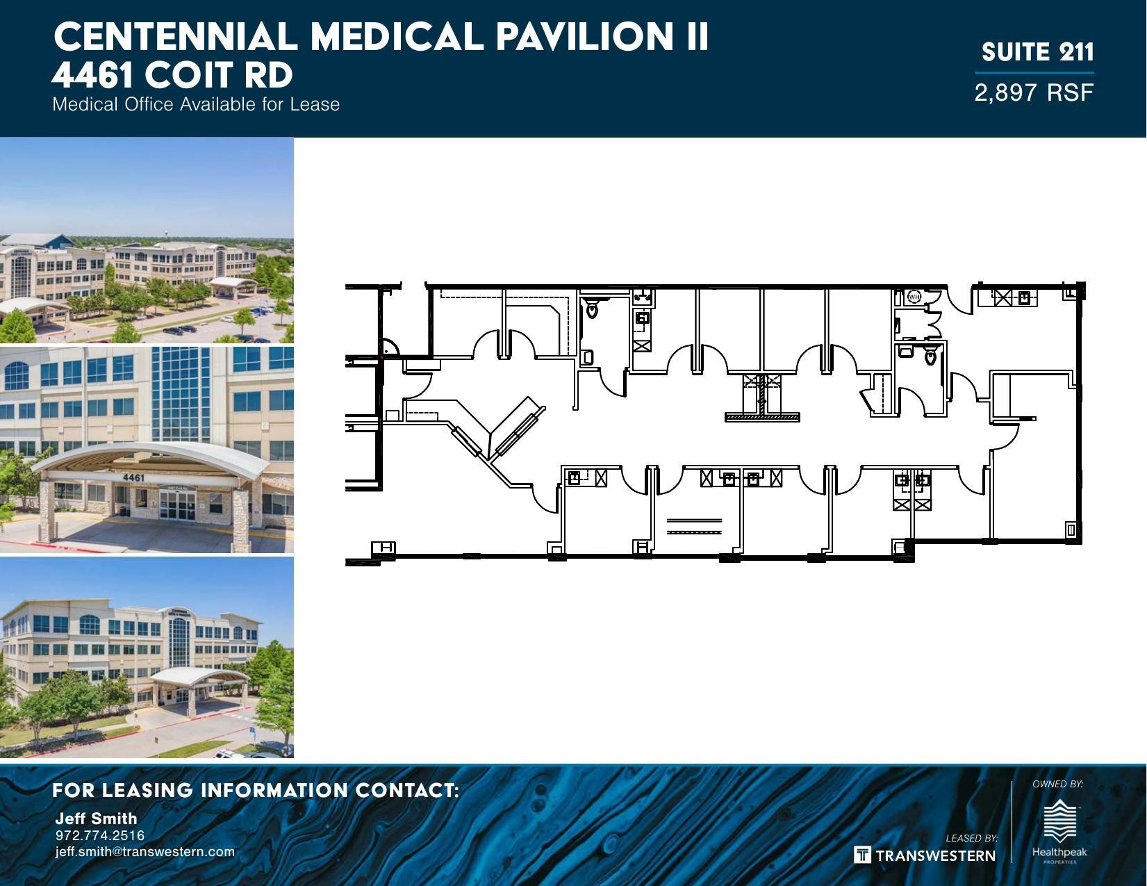 4401 Coit Rd, Frisco, TX à louer Plan d’étage- Image 1 de 1