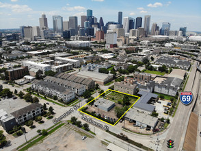 1803 McGowen St, Houston, TX - Aérien  Vue de la carte