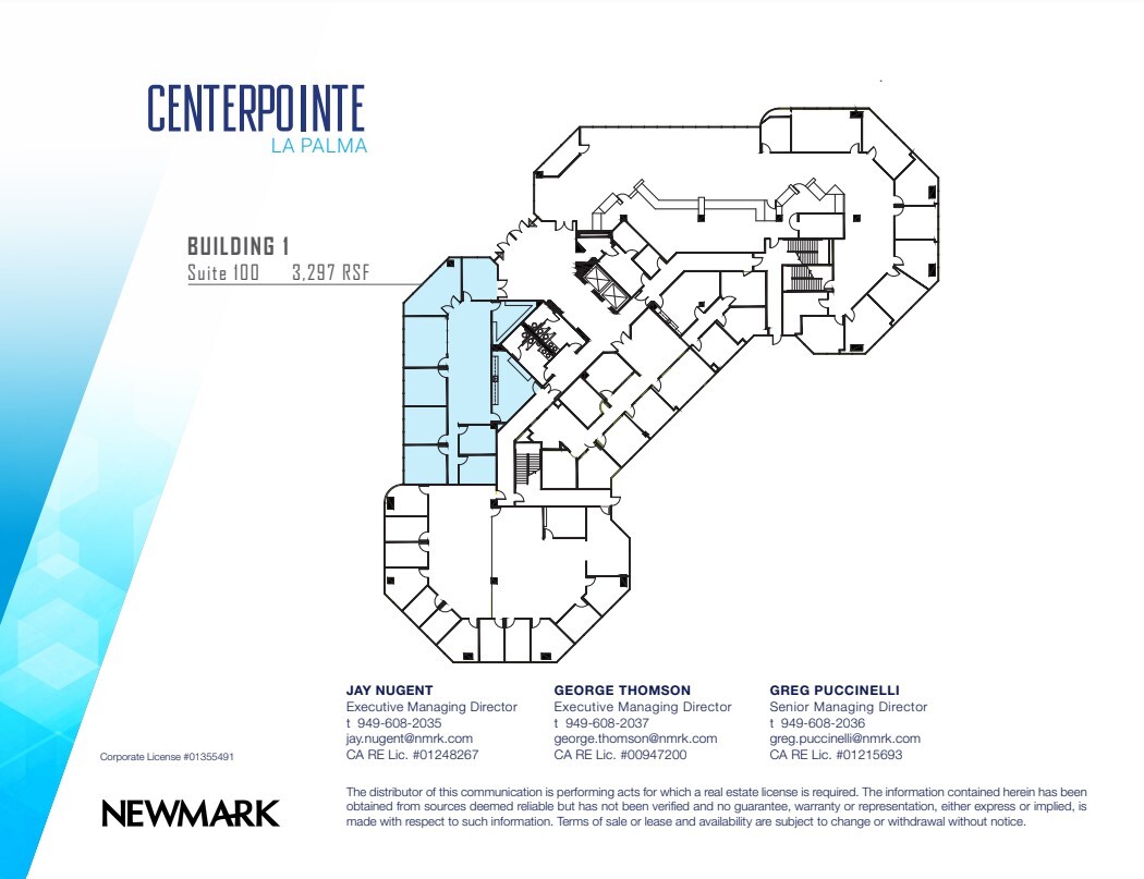 1 Centerpointe Dr, La Palma, CA for lease Floor Plan- Image 1 of 2