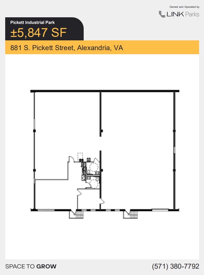901-929 S Pickett St, Alexandria, VA for lease Floor Plan- Image 1 of 1