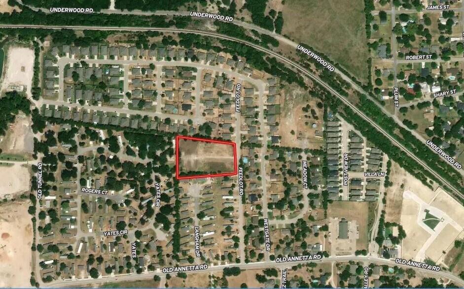 145 Feed Lot Road, Aledo, TX à vendre - Aérien - Image 1 de 10