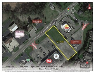 Plus de détails pour 7571-7581 Dayton Rd, Enon, OH - Commerce de détail à vendre