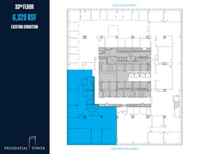 800 Boylston St, Boston, MA for lease Floor Plan- Image 1 of 1