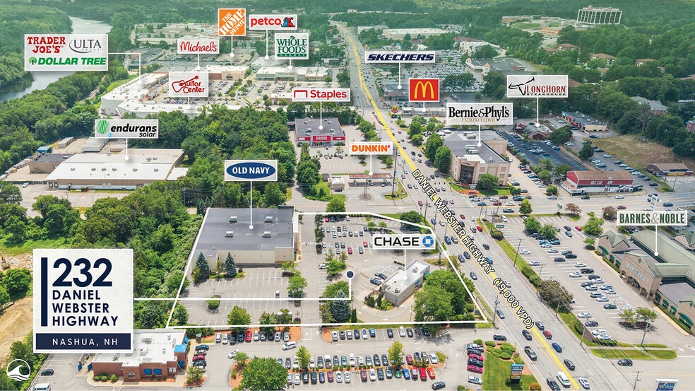 232 Daniel Webster Hwy, Nashua, NH for sale - Building Photo - Image 2 of 5