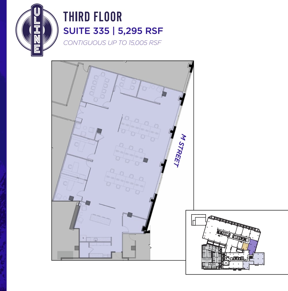 1140 3rd St NE, Washington, DC à louer Plan d’étage- Image 1 de 1