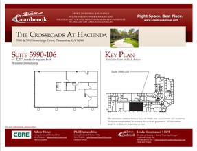 5980 Stoneridge Dr, Pleasanton, CA for lease Site Plan- Image 1 of 1