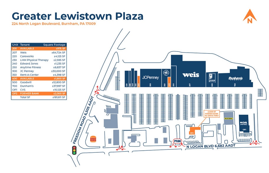 224 N Logan Blvd, Burnham, PA for lease - Building Photo - Image 2 of 15