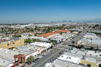 6315-6323 Pacific Blvd, Huntington Park, CA - aerial  map view - Image1