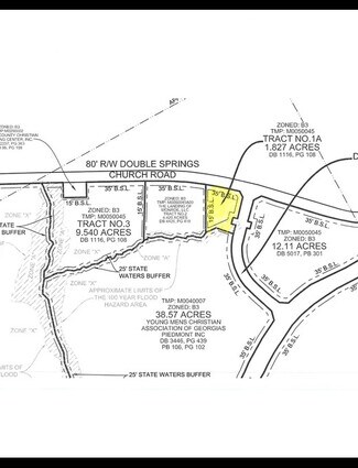 Plus de détails pour 401 Double Springs Church Rd, Monroe, GA - Terrain à vendre