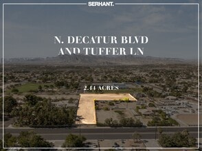 N. Decatur Blvd, Las Vegas, NV - AERIAL  map view - Image1