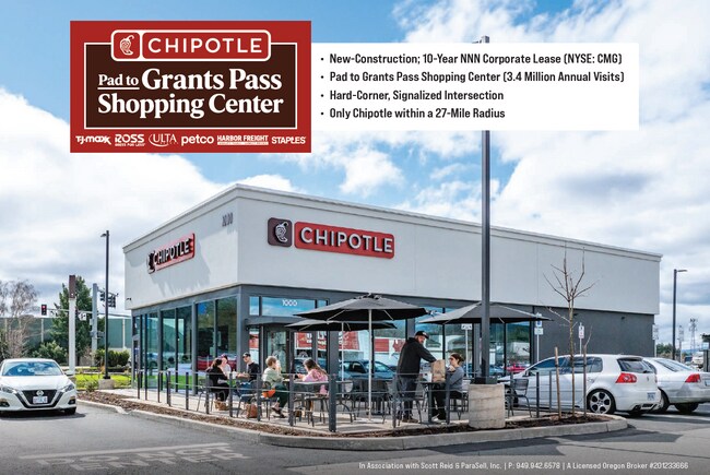 Plus de détails pour 1000 NE E St, Grants Pass, OR - Commerce de détail à vendre