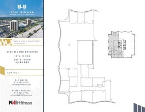 1415 W 22nd St, Oak Brook, IL for lease Floor Plan- Image 1 of 1