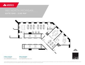 980 N Michigan Ave, Chicago, IL for lease Floor Plan- Image 1 of 1