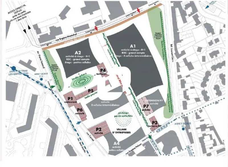 2 Rue Eugène Maréchal, Vénissieux à louer - Plan d’étage - Image 3 de 5