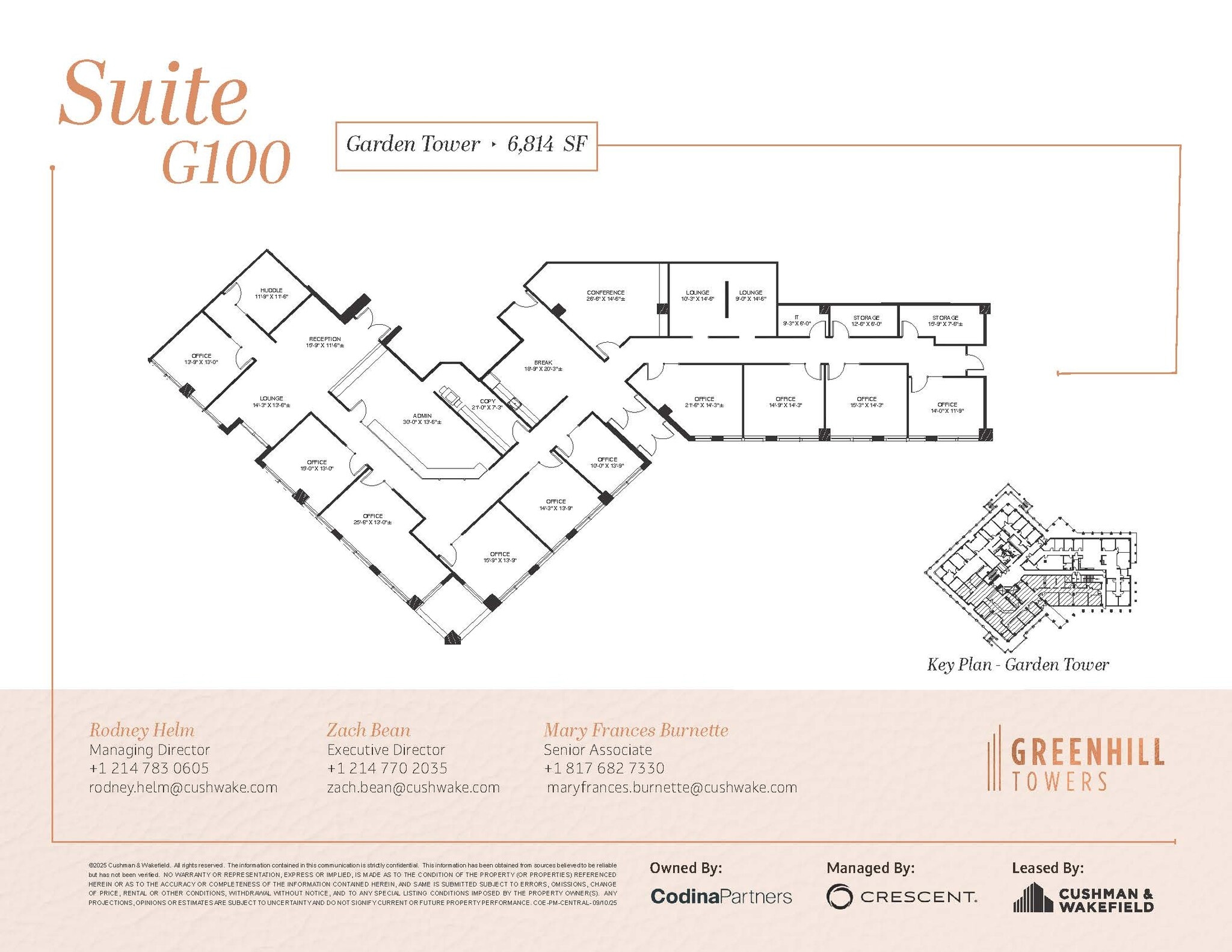 14135 Midway Rd, Addison, TX à louer Plan d’étage- Image 1 de 10