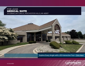 More details for 375 Barclay Cir, Rochester Hills, MI - Medical for Lease