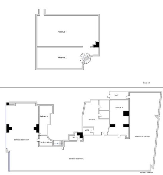 24 Rue Beaurepaire, Paris for lease - Floor Plan - Image 2 of 3