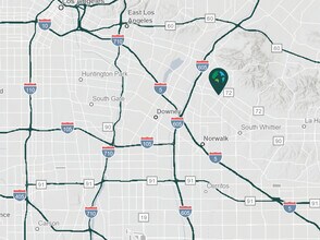 16501-16509 Trojan Way, La Mirada, CA - Aérien  Vue de la carte