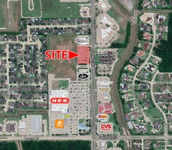 3195 Dowlen Rd, Beaumont, TX - AERIAL map view - Image1