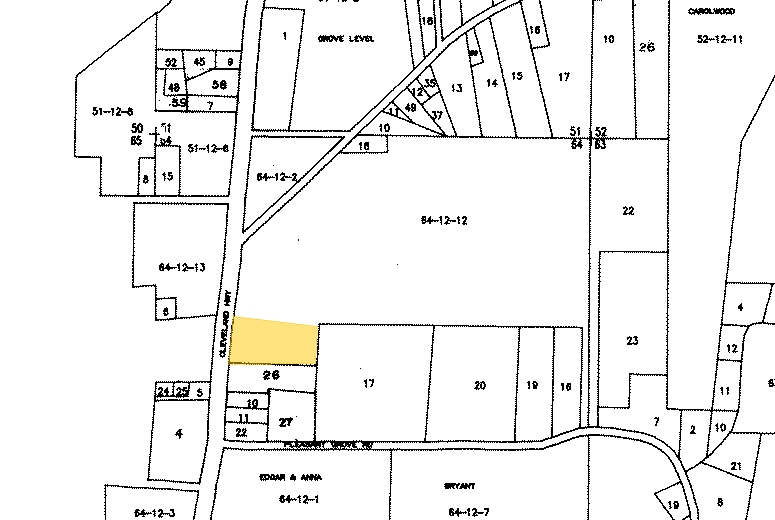 2738 Cleveland Hwy, Dalton, GA for sale - Plat Map - Image 1 of 1