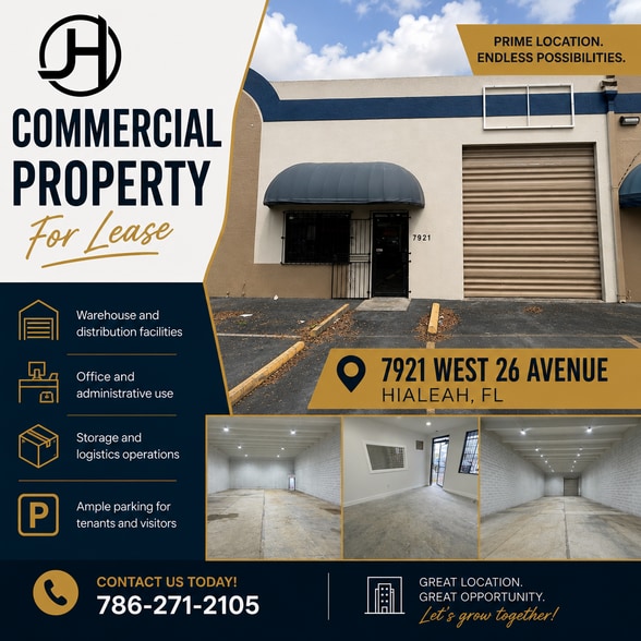 7911-7951 W 26th Ave, Hialeah, FL for lease - Building Photo - Image 2 of 8